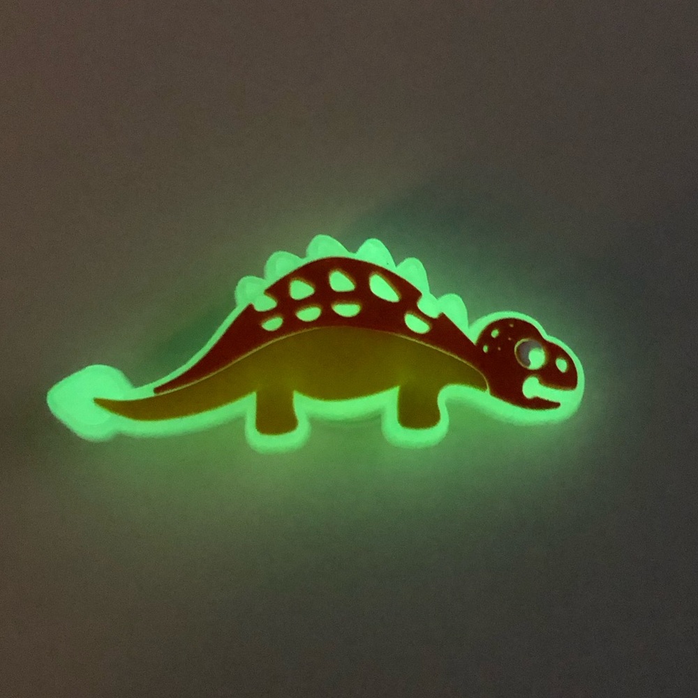 10/$13 Luminous Dinosaur Shoes Charm